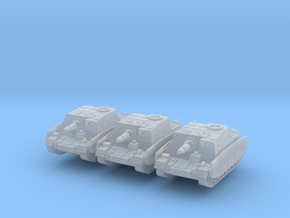 Brummbar late (side skirts) (x3) 1/200 in Clear Ultra Fine Detail Plastic