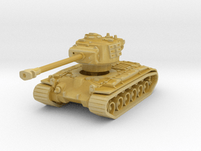 T-26E5 Pershing (no skirts) 1/87 in Tan Fine Detail Plastic
