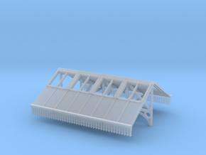 Platform Canopy Section 2 - N Scale in Clear Ultra Fine Detail Plastic