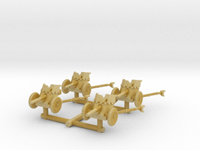 3.7cm Pak 36 (deployed) (x4) 1/160 in Tan Fine Detail Plastic