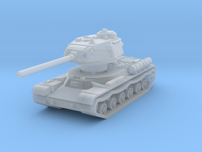 IS-1 Tank 1/87 in Clear Ultra Fine Detail Plastic