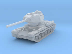 IS-1 Tank 1/56 in Clear Ultra Fine Detail Plastic