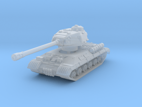 IS-2M Tank 1/100 in Clear Ultra Fine Detail Plastic