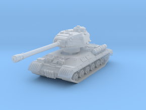 IS-2M Tank 1/72 in Clear Ultra Fine Detail Plastic