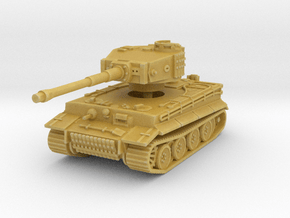 Tiger I mid 1/87 in Tan Fine Detail Plastic