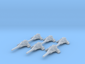 Wraith Dart Set: 1/700 scale in Clear Ultra Fine Detail Plastic