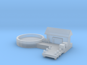 Naval Base Option 1 in Clear Ultra Fine Detail Plastic
