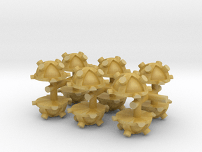 Magnectic Mine (x12) in Tan Fine Detail Plastic