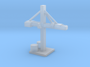 Shipyard Crane  in Clear Ultra Fine Detail Plastic