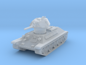 T-34-76 1940 fact. 183 mid 1/72 in Clear Ultra Fine Detail Plastic