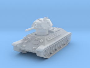T-34-76 1940 fact. 183 mid 1/120 in Clear Ultra Fine Detail Plastic