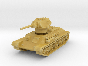 T-34-76 1941 fact. 183 end 1/285 in Tan Fine Detail Plastic