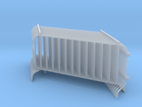 Portable Barrier 15x (1/35) in Clear Ultra Fine Detail Plastic