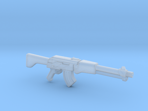 Assult rifle (28mm scale) in Clear Ultra Fine Detail Plastic
