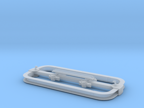 Lorenrahmen 1cbm Kipplore in IIf in Clear Ultra Fine Detail Plastic