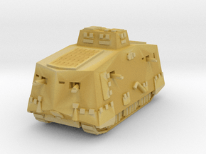 A7V 501 female Tank 1/100 in Tan Fine Detail Plastic