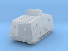 A7V 501 female Tank 1/100 in Clear Ultra Fine Detail Plastic