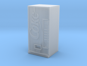 Coke vending machine 1:32 in Clear Ultra Fine Detail Plastic