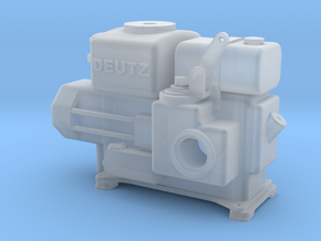Deutz_Standmotor in Clear Ultra Fine Detail Plastic