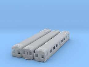 NCE3H - Alstom AC Upg Comeng 3 Car Set in Clear Ultra Fine Detail Plastic