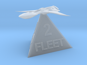 Xindi Fleet 2 in Clear Ultra Fine Detail Plastic