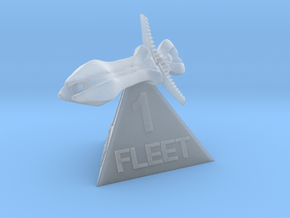 Species 8472 - Fleet 1 in Clear Ultra Fine Detail Plastic
