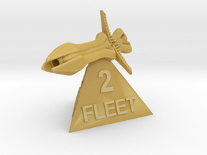 Species 8472 - Fleet 2 in Tan Fine Detail Plastic