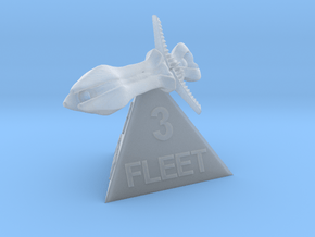 Species 8472 - Fleet 3 in Clear Ultra Fine Detail Plastic