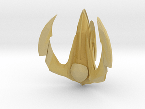 Xindi - Insectoid Ship in Tan Fine Detail Plastic