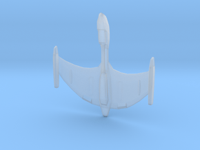 Romulan - Battleship in Clear Ultra Fine Detail Plastic