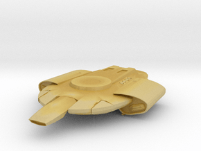 Federation of Planets - Defiant in Tan Fine Detail Plastic