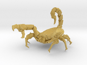 Skorpion 01 in Tan Fine Detail Plastic