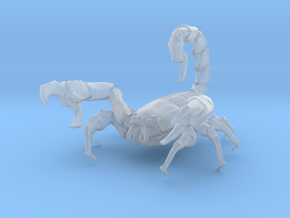 Skorpion 01 in Clear Ultra Fine Detail Plastic