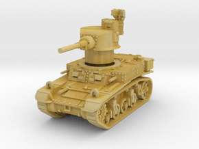 M3 Stuart mid 1/200 in Tan Fine Detail Plastic