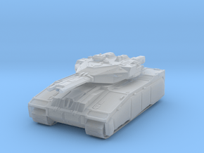Bulkhead Battle Tank in Clear Ultra Fine Detail Plastic