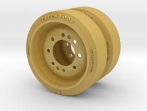 C135844 RIM AND DISC ASSEMBLY 1:16 in Tan Fine Detail Plastic
