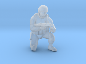 Soldier-sq-3 in Clear Ultra Fine Detail Plastic