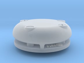 C99377-C99375 HULL REAR VENTILATOR 1:16 in Clear Ultra Fine Detail Plastic