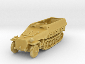 Sdkfz 251/2 D Mortar 1/100 in Tan Fine Detail Plastic