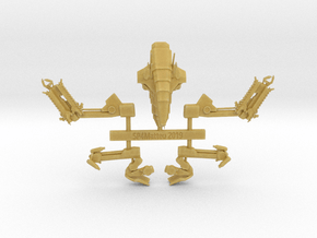 Prawn Alien Exo-Suit Sprue in Tan Fine Detail Plastic