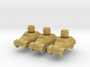 Marmon herrington mk1 (x3) 1/285 in Tan Fine Detail Plastic