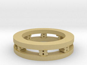 Ring in Tan Fine Detail Plastic