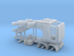 N Gauge Axor C 6x4 Lorry Kit in Clear Ultra Fine Detail Plastic