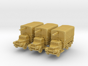 Austin K6 Breakdown (travel) (x3) 1/285 in Tan Fine Detail Plastic