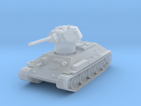 T-34-76 1942 fact. 112 early 1/100 in Clear Ultra Fine Detail Plastic