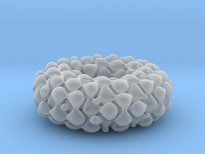 Möbius lattice (fat) in Clear Ultra Fine Detail Plastic