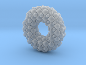 Color Möbius lattice (fat) in Clear Ultra Fine Detail Plastic