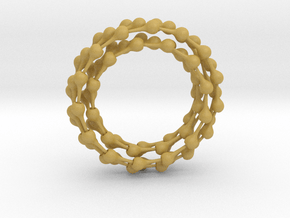 Ball jointed chain 2.1 meters in Tan Fine Detail Plastic
