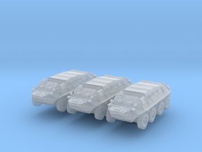 BTR 60 P (closed) (x3) 1/350 in Clear Ultra Fine Detail Plastic