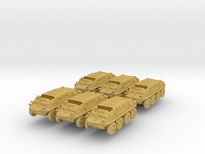 BTR 60 P (closed) (x6) 1/400 in Tan Fine Detail Plastic